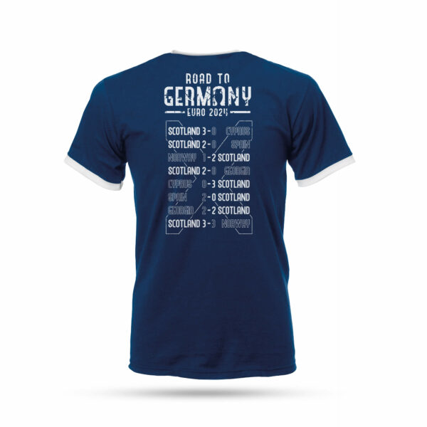 Road To Germany T-Shirt Back