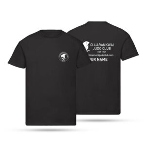 Cluarankwai Judo Club Cotton Black T-Shirt