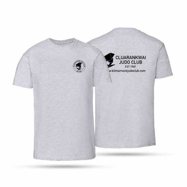 Cluarankwai Judo Club Cotton Grey T-Shirt