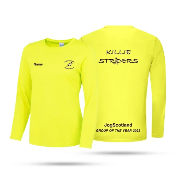 KS Ladies Long Sleeve Yellow